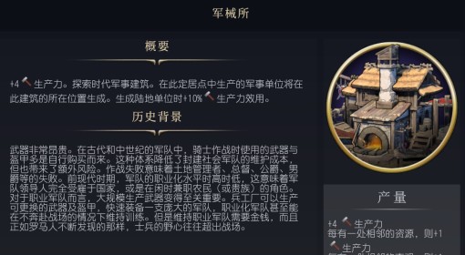 《文明7》军械所介绍