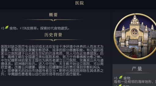 《文明7》医院介绍