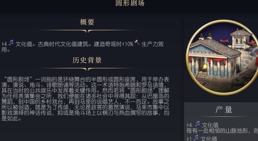 《文明7》圆形剧场介绍