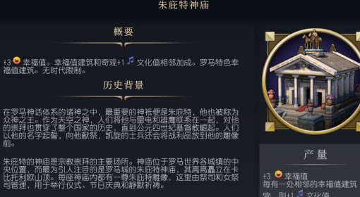 《文明7》朱庇特神庙介绍