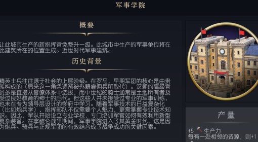 《文明7》军事学院介绍