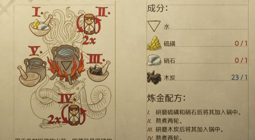 《天国：拯救2》炼金技巧分享