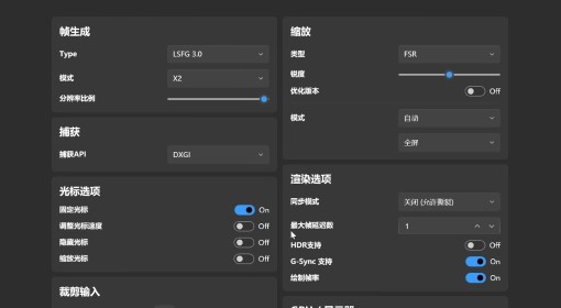 《无损缩放》提升帧率方法