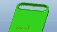 超大药丸！iPhone17 Air手机壳渲染图曝光