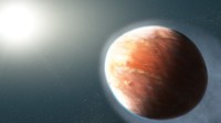 900光年外新发现奇特行星：刮着7万公里/小时的铁风