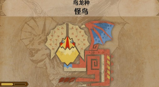《怪物猎人：荒野》怪鸟怪物介绍