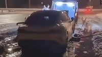 小米SU7 Ultra刚刚交付就爆胎 暴雪天售后服务仍拉满