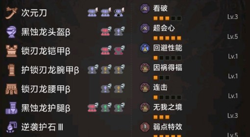 《怪物猎人：荒野》太刀各属性通用毕业配装