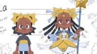 黑人混血魔法少女动画新作上线：打破日漫刻板形象