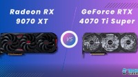 RX 9070 XT与RTX 4070 Ti Super对比：前者略胜一筹