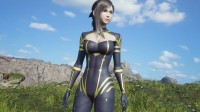 《FF7重生》蒂法服装MOD：黑色紧身衣超性感