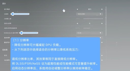 《云族裔》画面设置项功能介绍