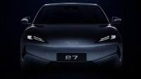 比亚迪e7首张官方预告图公布 定位纯电中型轿车