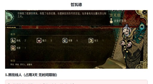 《苏丹的游戏》哲瓦德事件及效果一览