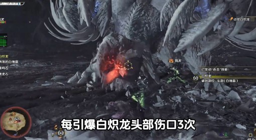 《怪物猎人：荒野》白炽龙倒地机制详解