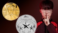 电竞荣耀!韩国将发行Faker纪念币:999金999银!