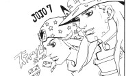 终于等到动画化了!荒木老师发布《JOJO7》贺图