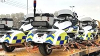 警用涂装帅爆!长城八缸灵魂摩托“入编”了 