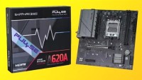 蓝宝石发布A620主板 锐龙7 9800X3D满载不降频