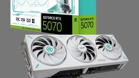 纯白信仰！华硕天选RTX 5070 12GB显卡上线！