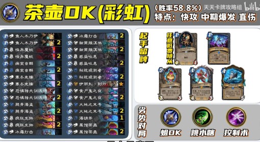 《炉石传说》4套茶壶快攻卡组分享