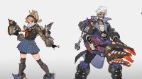 《OW2》绝美新皮肤概念图泄露！不良JK朱诺超酷