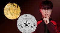 Faker纪念币详细展示：大魔王颜艺暴击不像本人
