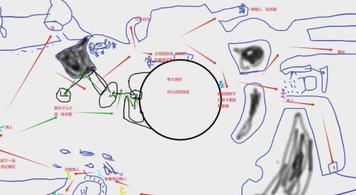 《光与影：33号远征队》刷头村手绘地图分享