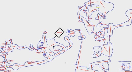 《光与影：33号远征队》古涛崖手绘地图分享