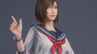 3D区大神《FF7》美图:黑丝JK蒂法与裸足爱丽丝!