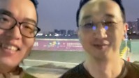 B站UP江边运动偶遇《黑神话》冯骥 网友：问DLC没？