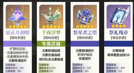 《原神》伊法武器推荐