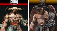 DOOM武器怪物模型大PK：《黑暗时代》VS《永恒》！