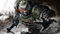 《DOOM黑暗时代》国风艺术图！墨染铁锤大杀四方