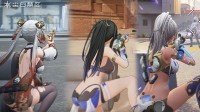 《尘白禁区》新玩法展示：来看美少女翘臀！