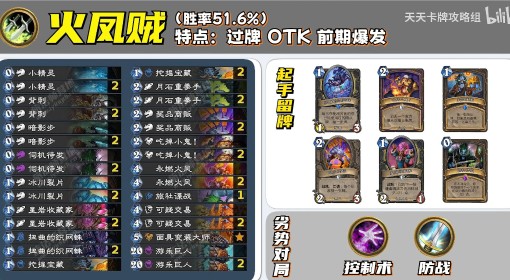 《炉石传说》火凤贼卡组及玩法视频讲解