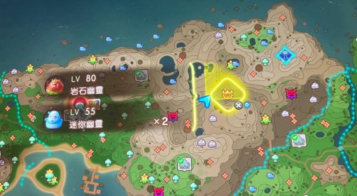 《幻想生活i》岩石幽灵位置说明