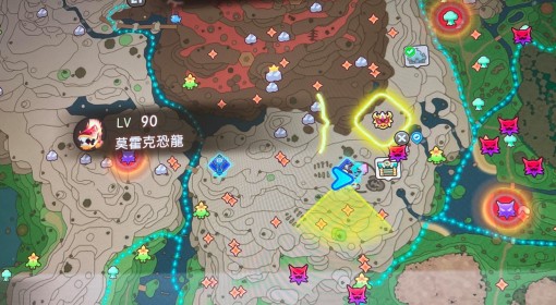《幻想生活i》莫霍克恐龙位置说明