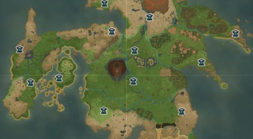 《幻想生活i》无垠大陆重要点位全标注