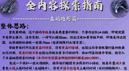 《法环：黑夜君临》全地图探索指南
