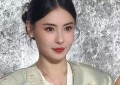张柏芝新中式穿搭 可爱系偶像的午间动态图