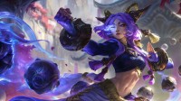 《LOL》新英雄高清立绘公布：舞动灵珠的紫发美人