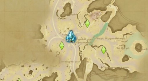《FF14：水晶世界》风脉泉位置一览
