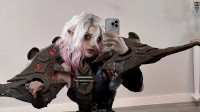 《LOL》狂厄蔷薇COS美照 玉足美艳魅惑让人馋疯！