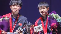孙颖莎王楚钦再获殊荣 斩获国际运动健将