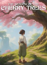 The shadow of the cherry trees