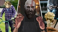 杰洛特当保镖 奎爷卖肉？经典角色来现实能做的工作