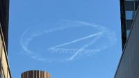 《神奇4侠》电影宣发放大招!天空中打LOGO太酷炫！