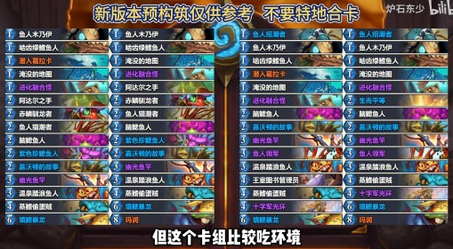 《炉石传说》安戈洛龟途首日强力卡组分享