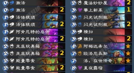 《炉石传说》洛德卡组推荐